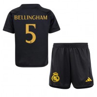 Real Madrid Jude Bellingham #5 3rd trikot Kinder 2023-24 Kurzarm (+ Kurze Hosen)